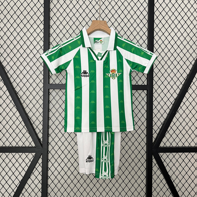 Real Betis I 95/97 Conjunto Infantil - Kit Kid`s (Retro)
